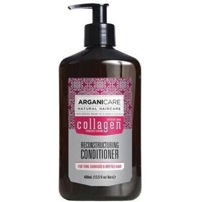Après-shampooing Réparateur au Collagène Arganicare - Cheveux Fins - 400ml - Publicité Après-shampooing Réparateur au Collagène Arganicare - Cheveux Fins - 400ml - Publicité