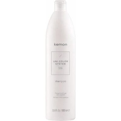 Kemon, Shampoing, Unicolor System Shampoo Postcoloration 1000 Ml (Shampoing liquide, 1000 ml) - Publicité Kemon, Shampoing, Unicolor System Shampoo Postcoloration 1000 Ml (Shampoing liquide, 1000 ml) - Publicité