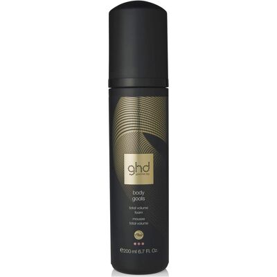 ghd, Mousse coiffante, Total Volume (Mousse de volume, 200 ml) - Publicité ghd, Mousse coiffante, Total Volume (Mousse de volume, 200 ml) - Publicité