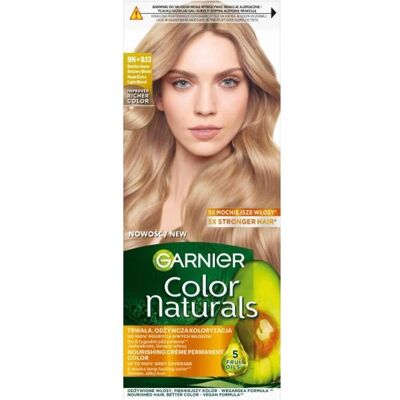 Garnier Color Naturals Crème Coloration Capillaire - Blond Très Clair - Publicité Garnier Color Naturals Crème Coloration Capillaire - Blond Très Clair - Publicité