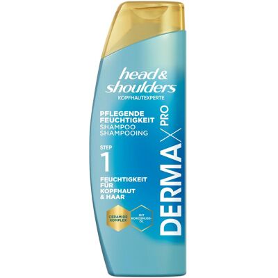 Head & Shoulders, Shampoing, DermaXPro Hydratation nourrissante (Shampoing liquide, 250 ml) - Publicité Head & Shoulders, Shampoing, DermaXPro Hydratation nourrissante (Shampoing liquide, 250 ml) - Publicité