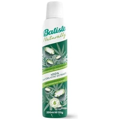Batiste, Shampoing, Dry Shampoo Naturally Coconut Milk & Hemp 200ml (Shampoing sec, 200 ml) - Publicité Batiste, Shampoing, Dry Shampoo Naturally Coconut Milk & Hemp 200ml (Shampoing sec, 200 ml) - Publicité