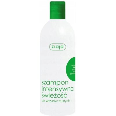 Ziaja, Shampoing, Intensive Freshness Hair Shampoo for Oily Hair 400ml (Shampoing liquide, 400 ml) - Publicité Ziaja, Shampoing, Intensive Freshness Hair Shampoo for Oily Hair 400ml (Shampoing liquide, 400 ml) - Publicité
