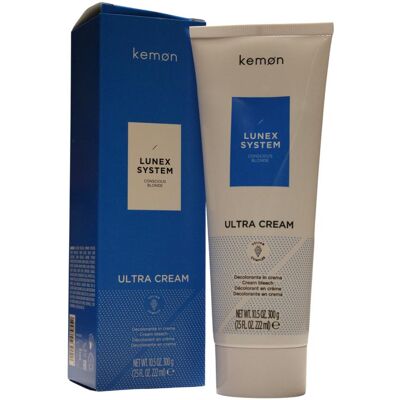 Kemon, Coloration pour cheveux, Lunex System Ultra Cream Decolorant Cream 300 G - Publicité Kemon, Coloration pour cheveux, Lunex System Ultra Cream Decolorant Cream 300 G - Publicité