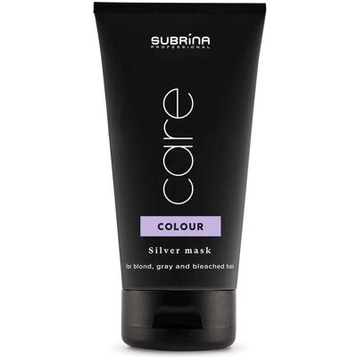 Subrina Professional Care Colour Silver Mask - Masque neutralisant pour cheveux blonds et gris - 150ml - Publicité Subrina Professional Care Colour Silver Mask - Masque neutralisant pour cheveux blonds et gris - 150ml - Publicité
