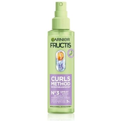 Garnier, Laque, Curls Method (150 ml) - Publicité Garnier, Laque, Curls Method (150 ml) - Publicité
