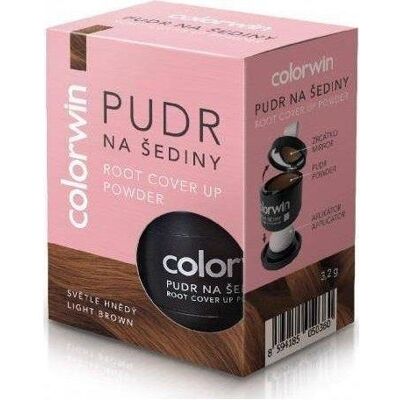 Colorwin Poudre Marron Clair 3,2 g - Poudre capillaire pour volume et gris - Publicité Colorwin Poudre Marron Clair 3,2 g - Poudre capillaire pour volume et gris - Publicité