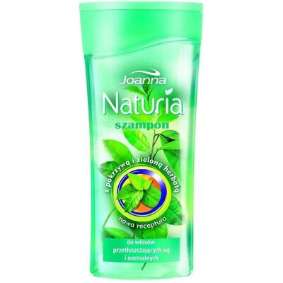 Shampoing Joanna Naturia à Ortie et Thé Vert - Shampooing - Publicité Shampoing Joanna Naturia à Ortie et Thé Vert - Shampooing - Publicité