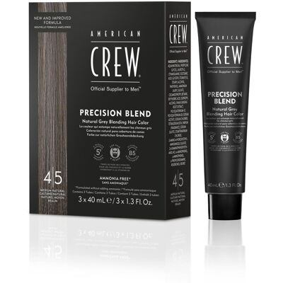 Coloration Naturelle Moyenne de American Crew - Mélange Précis - 3x40ml - Publicité Coloration Naturelle Moyenne de American Crew - Mélange Précis - 3x40ml - Publicité