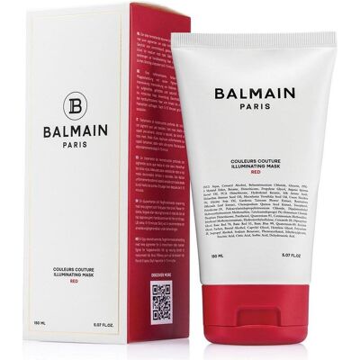 BALMAIN Hair Couleurs Couture Illuminating Mask Red - Masque capillaire - Publicité BALMAIN Hair Couleurs Couture Illuminating Mask Red - Masque capillaire - Publicité