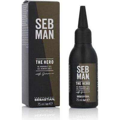 Sebastian, Gel pour cheveux, Professional - SEB MAN The Hero (Re-Workable Gel) 75 ml (Gel coiffant, 75 ml) - Publicité Sebastian, Gel pour cheveux, Professional - SEB MAN The Hero (Re-Workable Gel) 75 ml (Gel coiffant, 75 ml) - Publicité
