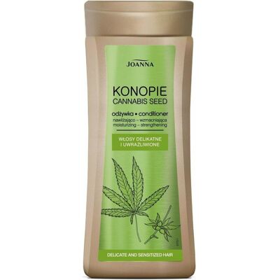 Joanna, Après-shampoing, Hemp Moisturizing And Strengthening Conditioner For Delicate And Sensitive Hair 200Ml (200 ml) - Publicité Joanna, Après-shampoing, Hemp Moisturizing And Strengthening Conditioner For Delicate And Sensitive Hair 200Ml (200 ml) - Publicité