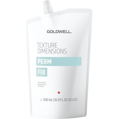 Goldwell FIX Neutraliseur - Élasticité & Humidité - Neutralisant pour Permanente - Publicité Goldwell FIX Neutraliseur - Élasticité & Humidité - Neutralisant pour Permanente - Publicité