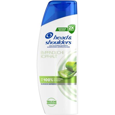 Head & Shoulders, Shampoing, Anti-Schuppen Shampoo Sensitive Shampoo (Shampoing liquide, 500 ml) - Publicité Head & Shoulders, Shampoing, Anti-Schuppen Shampoo Sensitive Shampoo (Shampoing liquide, 500 ml) - Publicité