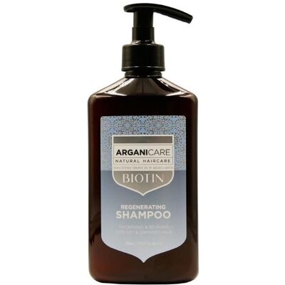 Arganicare, Shampoing, Shampooing à la biotine 400ml (Shampoing liquide, 400 ml) - Publicité Arganicare, Shampoing, Shampooing à la biotine 400ml (Shampoing liquide, 400 ml) - Publicité