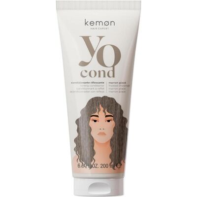 Kemon, Après-shampoing, Yo Marron Glace Coloring Hair Colour Conditioner 200 Ml (200 ml) - Publicité Kemon, Après-shampoing, Yo Marron Glace Coloring Hair Colour Conditioner 200 Ml (200 ml) - Publicité