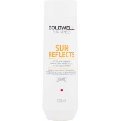 Shampoo solaire Goldwell Sun Reflects - Format de voyage pour cheveux abîmés par le soleil - Publicité Shampoo solaire Goldwell Sun Reflects - Format de voyage pour cheveux abîmés par le soleil - Publicité