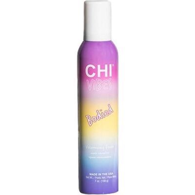 Farouk Systems, Mousse coiffante, CHI VIBES BODIED VOLUMIZING FOAM 210ml (Mousse de volume, 207 ml) - Publicité Farouk Systems, Mousse coiffante, CHI VIBES BODIED VOLUMIZING FOAM 210ml (Mousse de volume, 207 ml) - Publicité