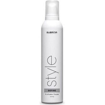 Subrina, Mousse coiffante, Spuma pentru par Style Volume Define, 300ml (Mousse coiffante, Mousse de volume, 300 ml) - Publicité Subrina, Mousse coiffante, Spuma pentru par Style Volume Define, 300ml (Mousse coiffante, Mousse de volume, 300 ml) - Publicité