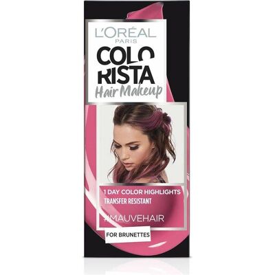 L'Oréal Paris, Coloration pour cheveux, L'Oreal Colorista Maquillage Cheveux Mauve 30 Ml (30) - Publicité L'Oréal Paris, Coloration pour cheveux, L'Oreal Colorista Maquillage Cheveux Mauve 30 Ml (30) - Publicité