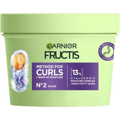 Garnier Fructis Hydra Curls - Masque capillaire pour cheveux bouclés & ondulés - Publicité Garnier Fructis Hydra Curls - Masque capillaire pour cheveux bouclés & ondulés - Publicité