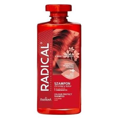 Farmona, Shampoing, Radical Dyed Hair (Shampoing liquide, 400 ml) - Publicité Farmona, Shampoing, Radical Dyed Hair (Shampoing liquide, 400 ml) - Publicité