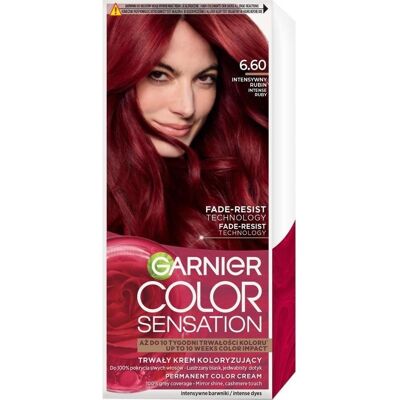Garnier 6.60 Rubin Coloration Capillaire - Coloration - Publicité Garnier 6.60 Rubin Coloration Capillaire - Coloration - Publicité
