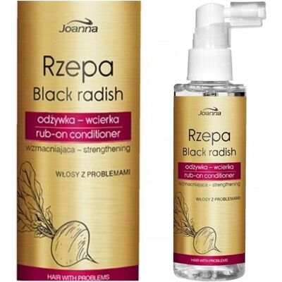 Joanna, Après-shampoing, Turnip Conditioner-Strengthening Rubb For Oily Hair 100Ml (100 ml) - Publicité Joanna, Après-shampoing, Turnip Conditioner-Strengthening Rubb For Oily Hair 100Ml (100 ml) - Publicité