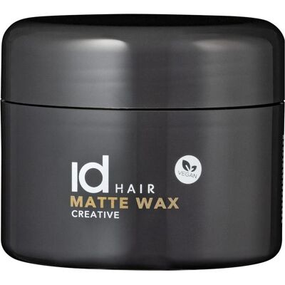 Id Hair, Gel pour cheveux, IdHAIR - Creative Matte Wax 85 ml (Cire capillaire, 85 ml) - Publicité Id Hair, Gel pour cheveux, IdHAIR - Creative Matte Wax 85 ml (Cire capillaire, 85 ml) - Publicité