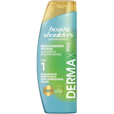 Head & Shoulders, Shampoing, DermaXPro Soin apaisant antipelliculaire (Shampoing anti-poux, 400 ml) - Publicité Head & Shoulders, Shampoing, DermaXPro Soin apaisant antipelliculaire (Shampoing anti-poux, 400 ml) - Publicité