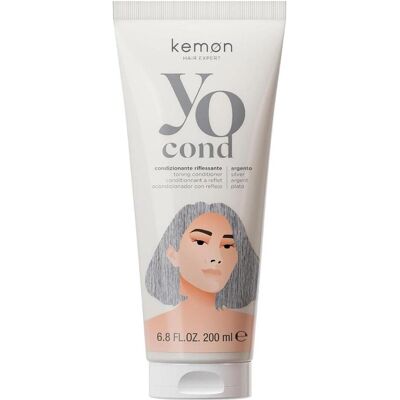 Kemon, Après-shampoing, Yo Conditioner Toning Silver 200ml (200 ml) - Publicité Kemon, Après-shampoing, Yo Conditioner Toning Silver 200ml (200 ml) - Publicité