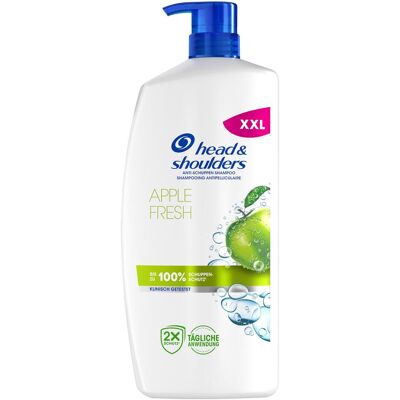 Head & Shoulders, Shampoing, Apple Fresh (Shampoing liquide, 1000 ml) - Publicité Head & Shoulders, Shampoing, Apple Fresh (Shampoing liquide, 1000 ml) - Publicité