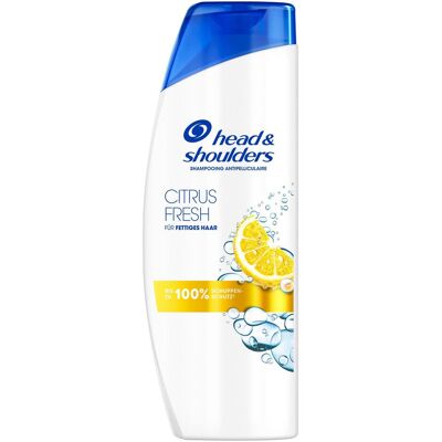 Head & Shoulders, Shampoing, Citrus Fresh (Shampoing liquide, 500 ml) - Publicité Head & Shoulders, Shampoing, Citrus Fresh (Shampoing liquide, 500 ml) - Publicité