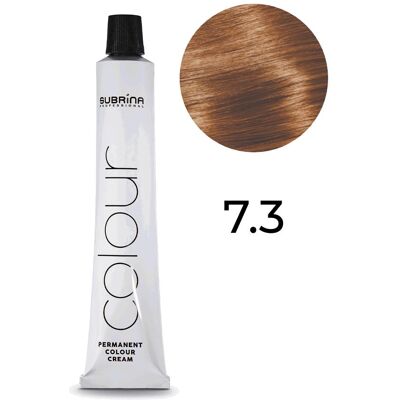 Subrina, Coloration pour cheveux, Vopsea de par permanenta Essential Colour 7/3, Blond Mediu Cendre, 100ml (7/3) - Publicité Subrina, Coloration pour cheveux, Vopsea de par permanenta Essential Colour 7/3, Blond Mediu Cendre, 100ml (7/3) - Publicité