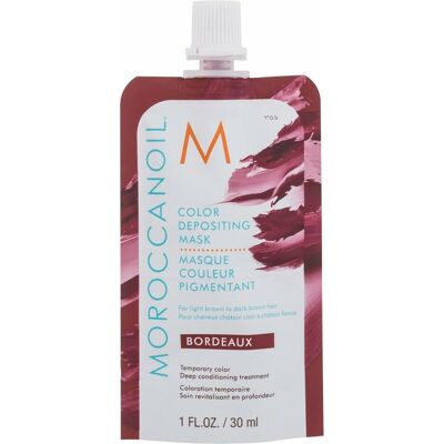Masque Capillaire Bordeaux de Moroccanoil - Soin profond, Couleur temporaire - Publicité Masque Capillaire Bordeaux de Moroccanoil - Soin profond, Couleur temporaire - Publicité