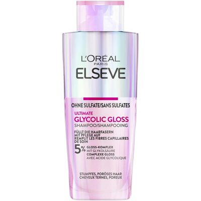 L'Oréal Professionnel - Elseve Glycolic Gloss Shampoo - Shampooing réparateur pour cheveux brillants - Publicité L'Oréal Professionnel - Elseve Glycolic Gloss Shampoo - Shampooing réparateur pour cheveux brillants - Publicité