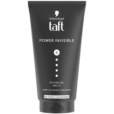 Schwarzkopf, Gel pour cheveux, Invisible (Gel coiffant, 150 ml) - Publicité Schwarzkopf, Gel pour cheveux, Invisible (Gel coiffant, 150 ml) - Publicité