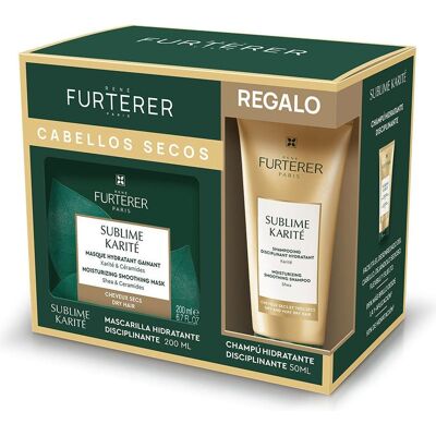 Rene Furterer, Shampoing, Sublime Karité, coffret de 2 pièces (Shampoing anti-poux, 378 g) - Publicité Rene Furterer, Shampoing, Sublime Karité, coffret de 2 pièces (Shampoing anti-poux, 378 g) - Publicité