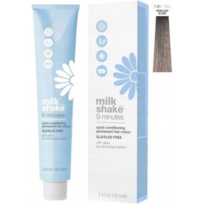 Milk_Shake, Coloration pour cheveux, 9 Minutes Permanent Quick Color 7.81 (7.81 Blond cendré moka) - Publicité Milk_Shake, Coloration pour cheveux, 9 Minutes Permanent Quick Color 7.81 (7.81 Blond cendré moka) - Publicité
