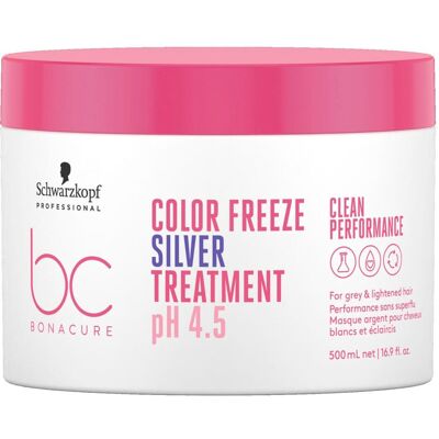 Schwarzkopf Color Freeze Traitement Argent pH 4.5 (200ml) - Publicité Schwarzkopf Color Freeze Traitement Argent pH 4.5 (200ml) - Publicité