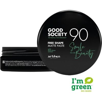 Pâte coiffante mate Artego 90 Free Shape - Crème de coiffage - Publicité Pâte coiffante mate Artego 90 Free Shape - Crème de coiffage - Publicité