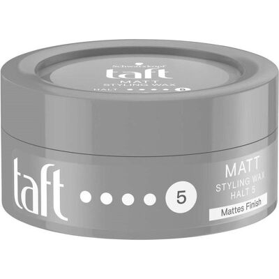 Schwarzkopf - Taft Matt Styling - 75ml - 3-pack - Cire coiffante - Publicité Schwarzkopf - Taft Matt Styling - 75ml - 3-pack - Cire coiffante - Publicité