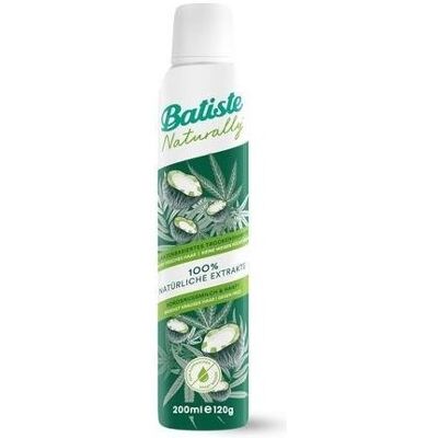 Batiste, Shampoing, Dry Shampoo Naturally Coconut Milk & Hemp 200ml (Shampoing sec, 200 ml) - Publicité Batiste, Shampoing, Dry Shampoo Naturally Coconut Milk & Hemp 200ml (Shampoing sec, 200 ml) - Publicité