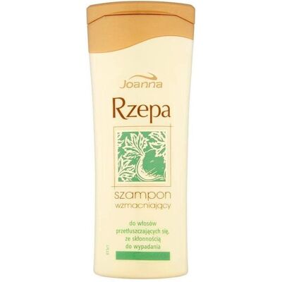 Joanna, Shampoing, Shampooing raffermissant Turnip pour cheveux gras ayant tendance à tomber 400ml (Shampoing liquide, 400 ml) - Publicité Joanna, Shampoing, Shampooing raffermissant Turnip pour cheveux gras ayant tendance à tomber 400ml (Shampoing liquide, 400 ml) - Publicité