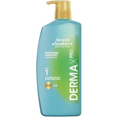 Head & Shoulders, Shampoing, DermaXPro Soin apaisant - Shampooing antipelliculaire (Shampoing liquide, 800 ml) - Publicité Head & Shoulders, Shampoing, DermaXPro Soin apaisant - Shampooing antipelliculaire (Shampoing liquide, 800 ml) - Publicité