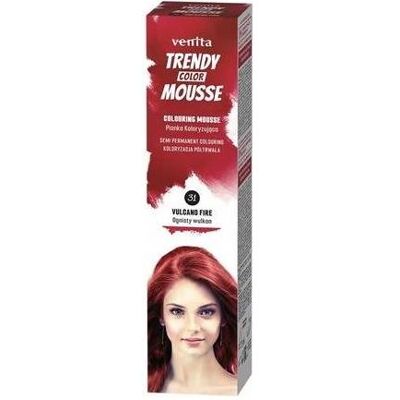 Venta, Coloration pour cheveux, Venita Trendy Color Mousse Hair Dye 31 Volcanoes 75ml (31 volcans) - Publicité Venta, Coloration pour cheveux, Venita Trendy Color Mousse Hair Dye 31 Volcanoes 75ml (31 volcans) - Publicité
