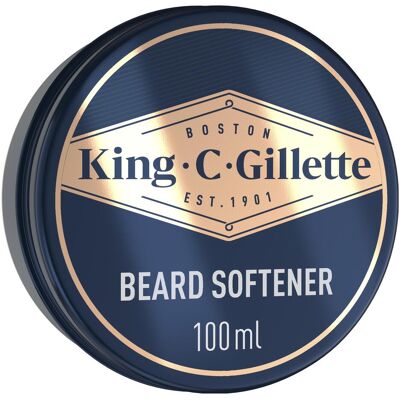 Gillette King C. Baume à barbe doux - Pour hommes - Publicité Gillette King C. Baume à barbe doux - Pour hommes - Publicité
