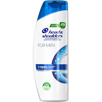 Head & Shoulders, Shampoing, Men (Shampoing liquide, 500 ml) - Publicité Head & Shoulders, Shampoing, Men (Shampoing liquide, 500 ml) - Publicité