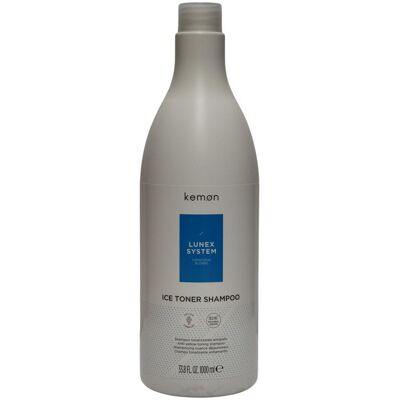 Kemon, Shampoing, Lunex System Ice Toner Shampoo Antiyellowing 1000 Ml (Shampoing anti-poux, 1000 ml) - Publicité Kemon, Shampoing, Lunex System Ice Toner Shampoo Antiyellowing 1000 Ml (Shampoing anti-poux, 1000 ml) - Publicité