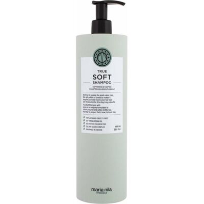 Maria Nila True Soft Shampoo - Hydratant & Anti-Frizz - Publicité Maria Nila True Soft Shampoo - Hydratant & Anti-Frizz - Publicité